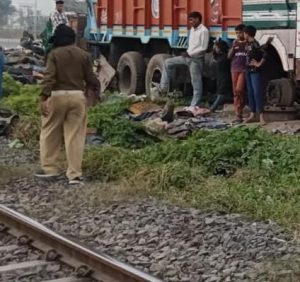 कांटी में ट्रेन के चपेट में आने से वृद्ध महिला की मौत